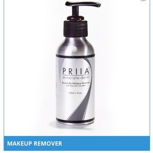 PRIIA mineral-derm acne-safe makeup remover